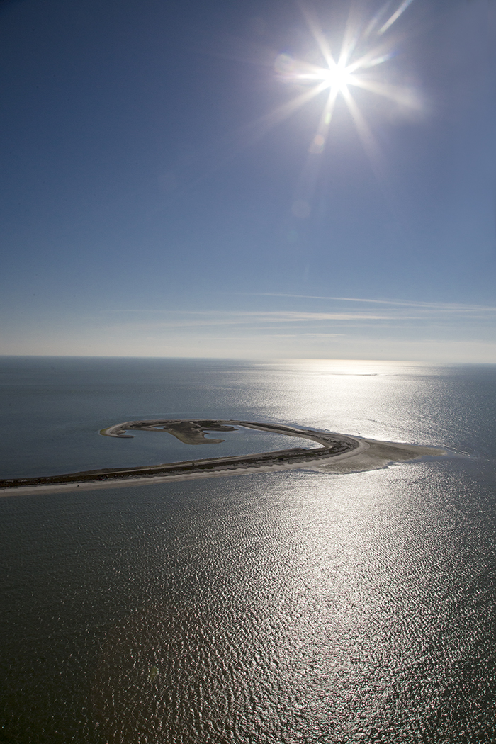 Second Chance Island, an emerging sandbar just south of Cape Romano and Marco Island